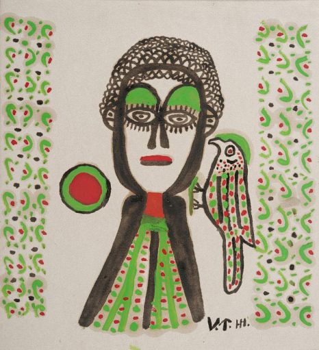 Pellegrino Vignali_Mensch mit Vogel_72-dpi